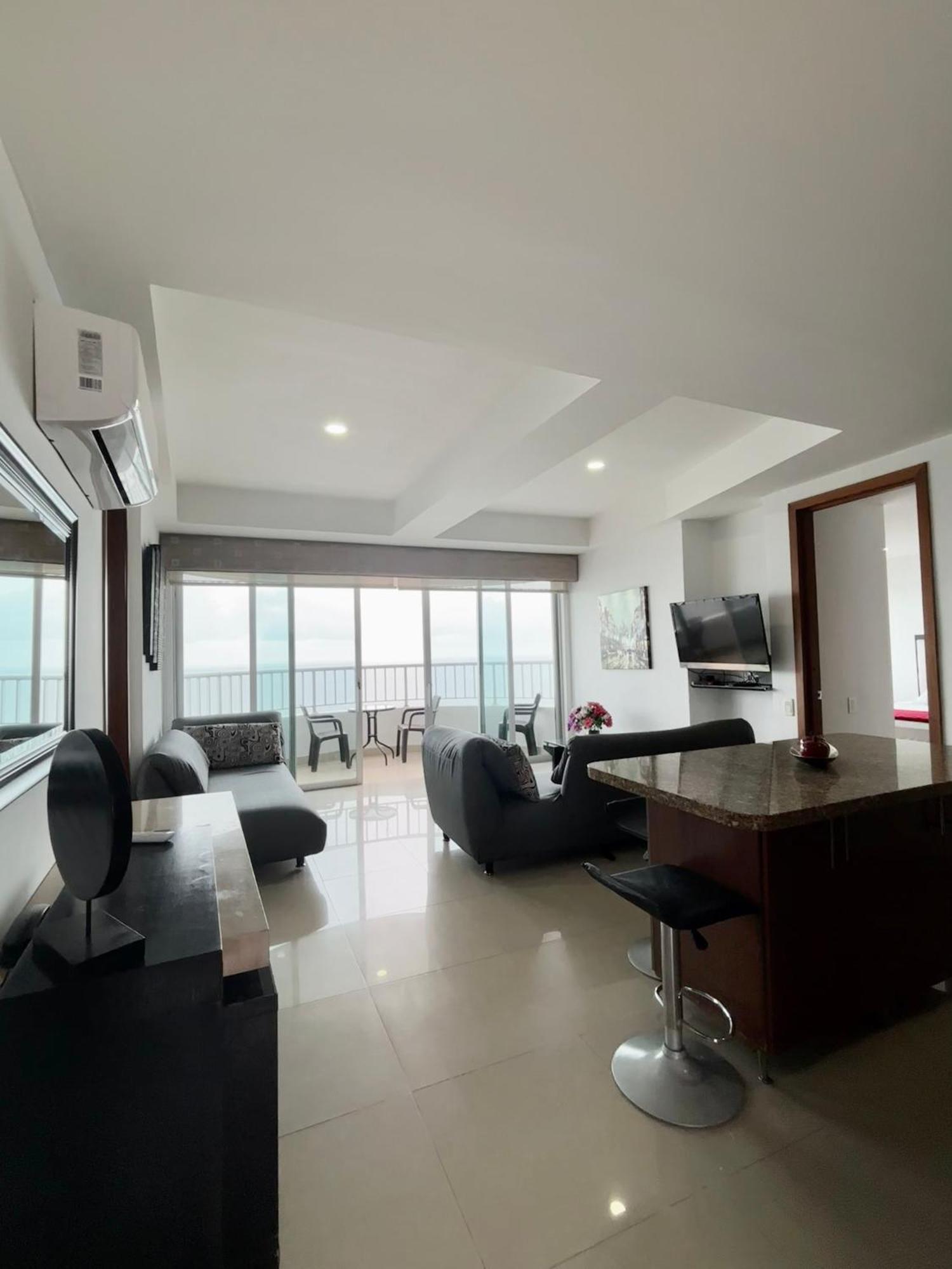 Paraiso En Bocagrande Con Vista Al Mar Cartagena Exterior foto