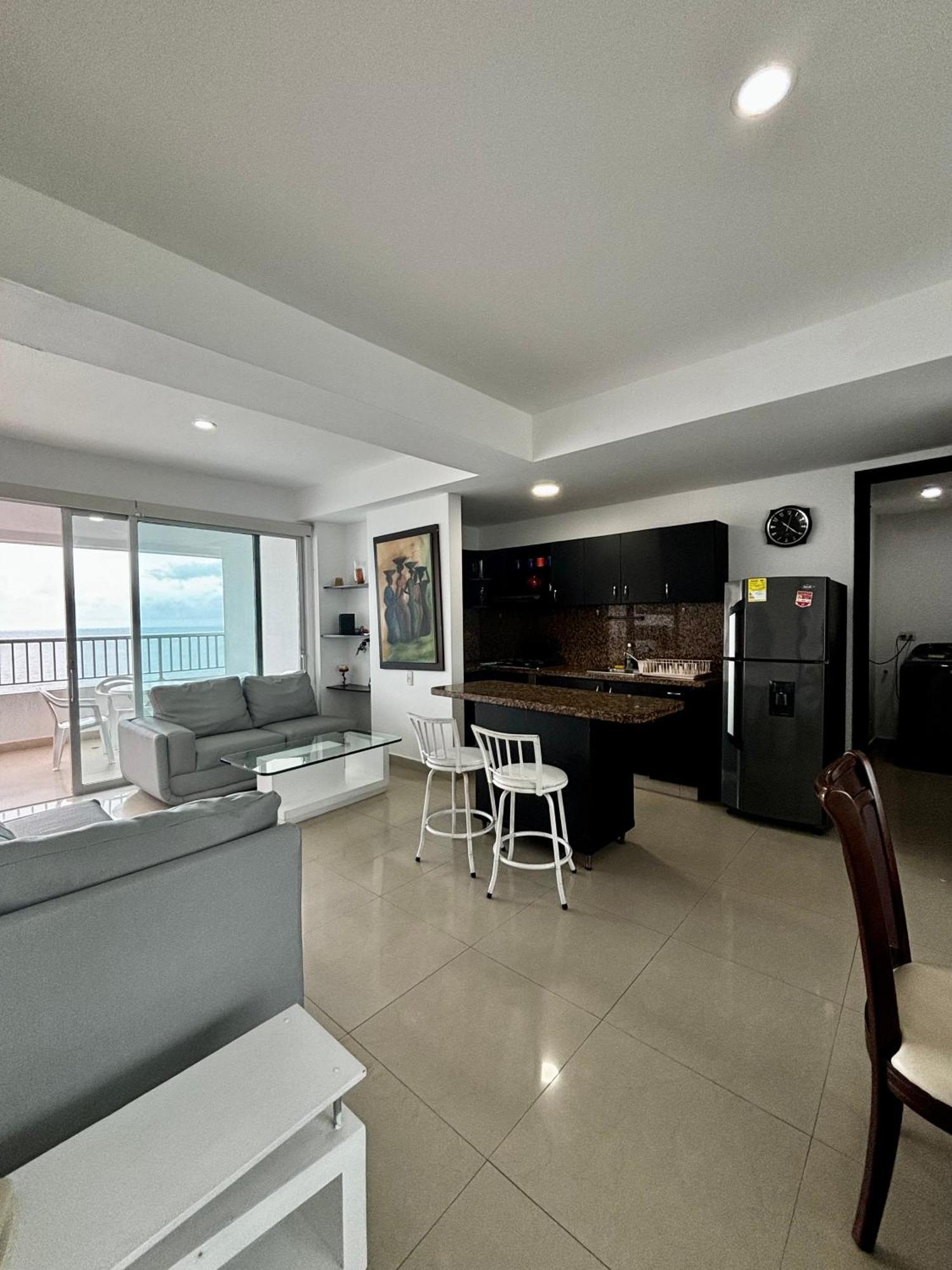 Paraiso En Bocagrande Con Vista Al Mar Cartagena Exterior foto
