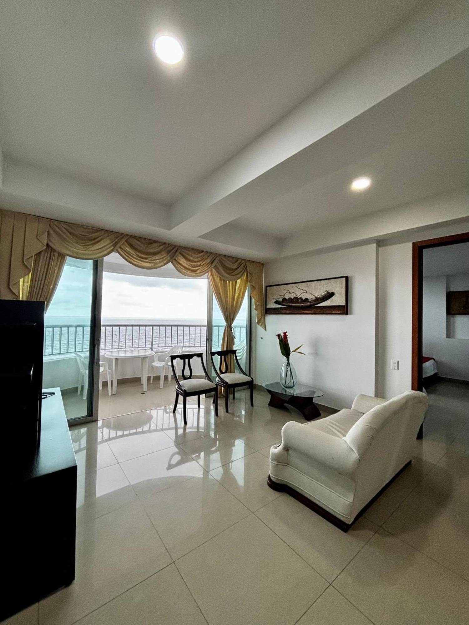 Paraiso En Bocagrande Con Vista Al Mar Cartagena Exterior foto